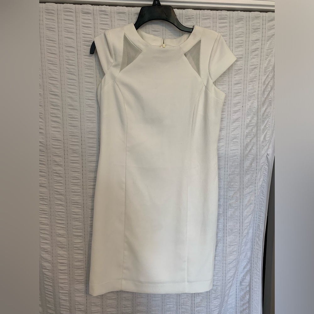 White Tailored Dress